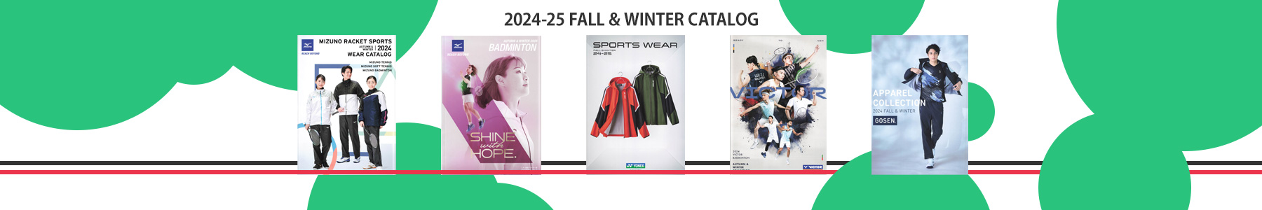 2024-25 fall & winter badminton catalog