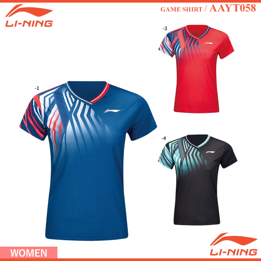 [WOMEN] ゲームシャツ [LI-NING2024] [20%OFF]