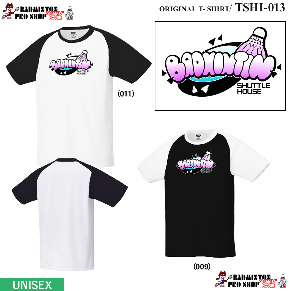 シャトルハウス オリジナル Tシャツ [ BADMITION LOGO ]