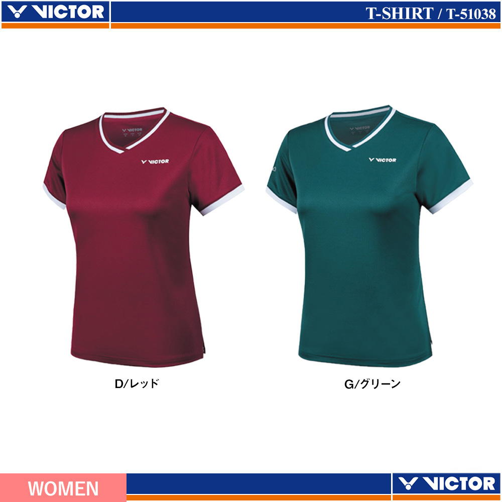 [WOMEN] Tシャツ [VICTOR25SS]