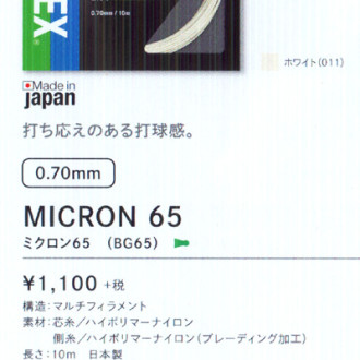 ミクロン65